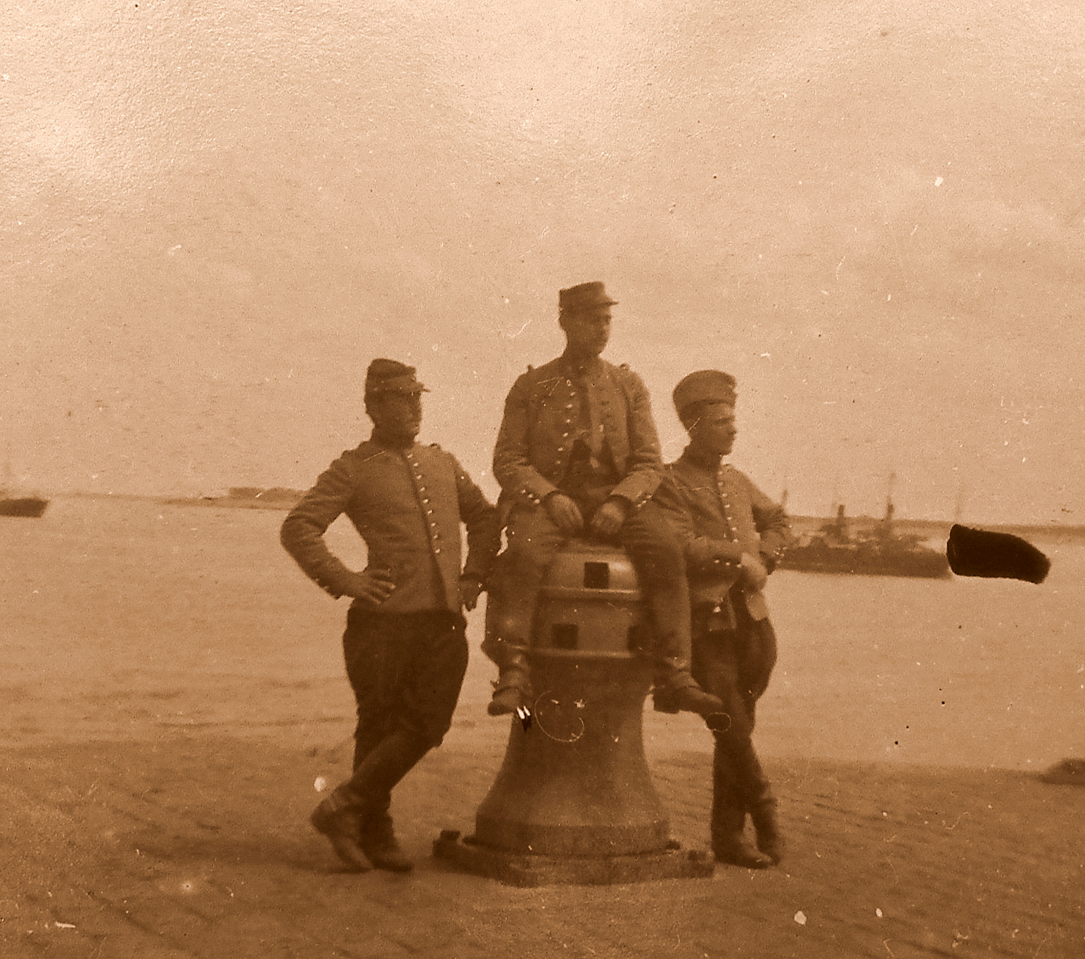 1915 8ème chasseurs à cheval  Près du Havre 1