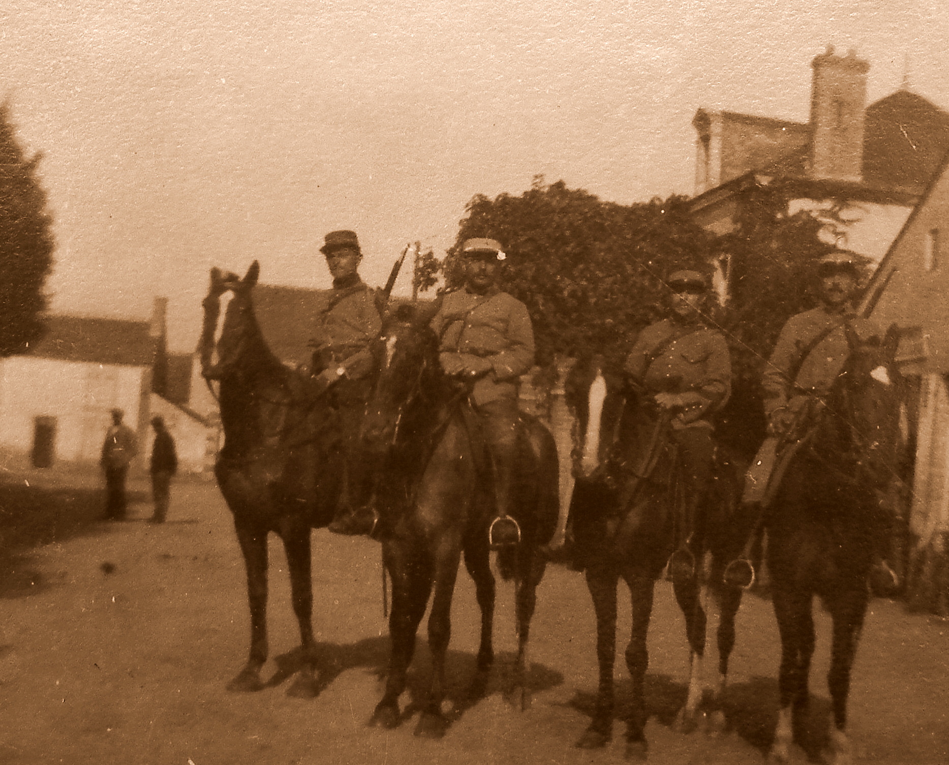 1915 8ème chasseurs à cheval  Près du Havre 8